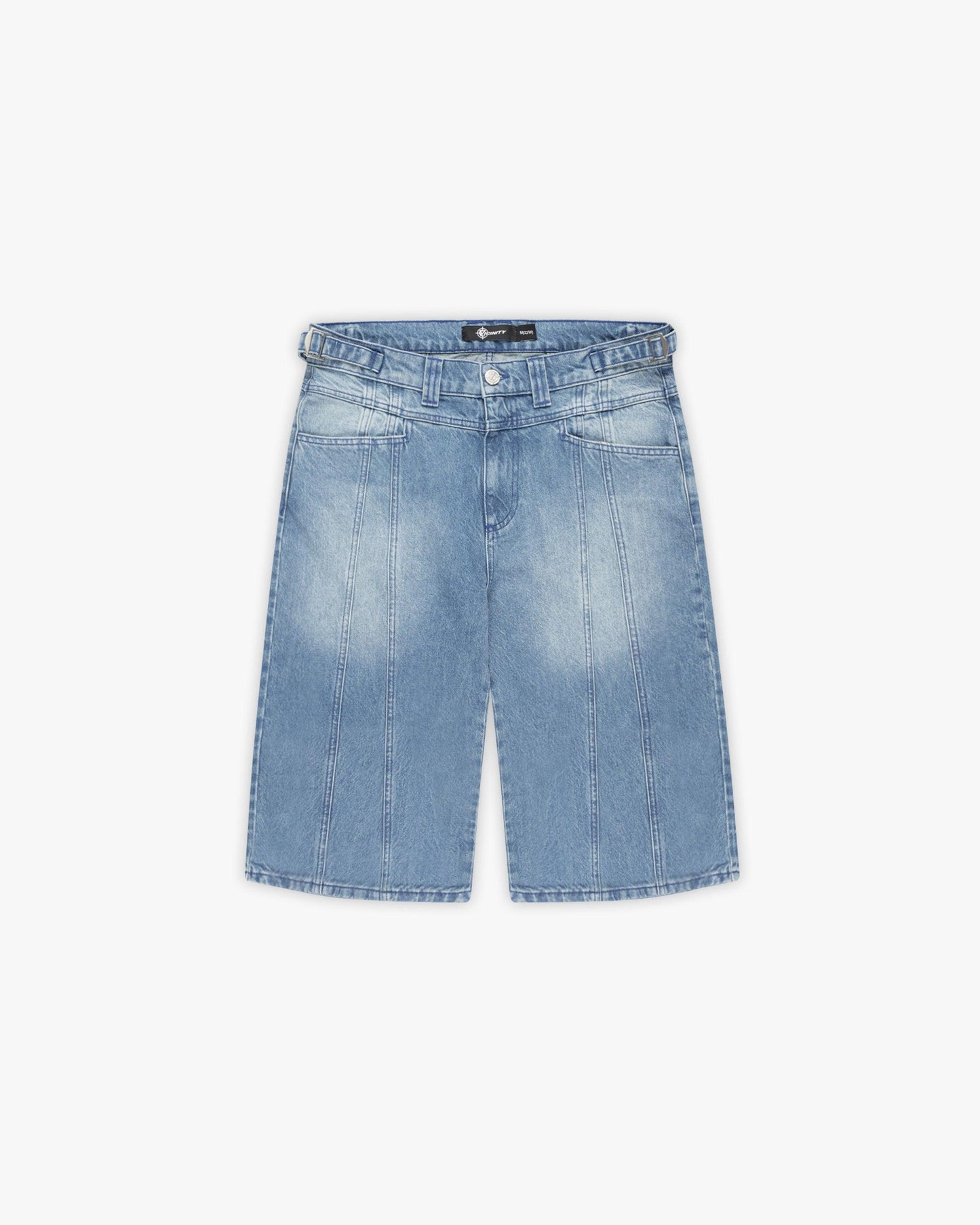 DERBY JERSEY RED + V-LOGO LIGHT BLUE JORTS
