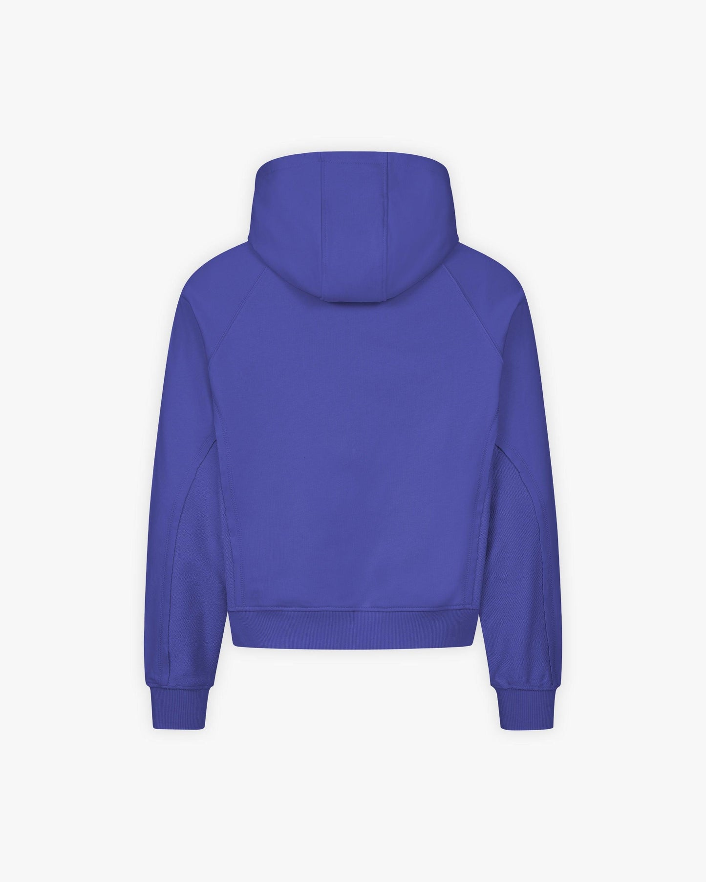 INSIDE OUT ZIP HOODIE OCEAN BLUE