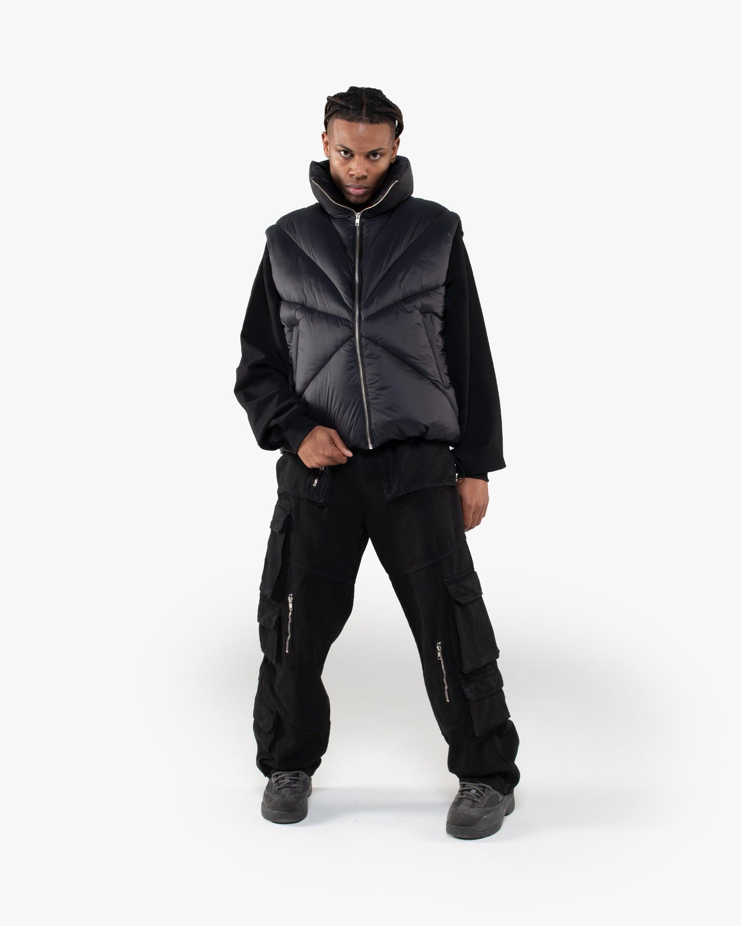 X-PUFFER VEST BLACK