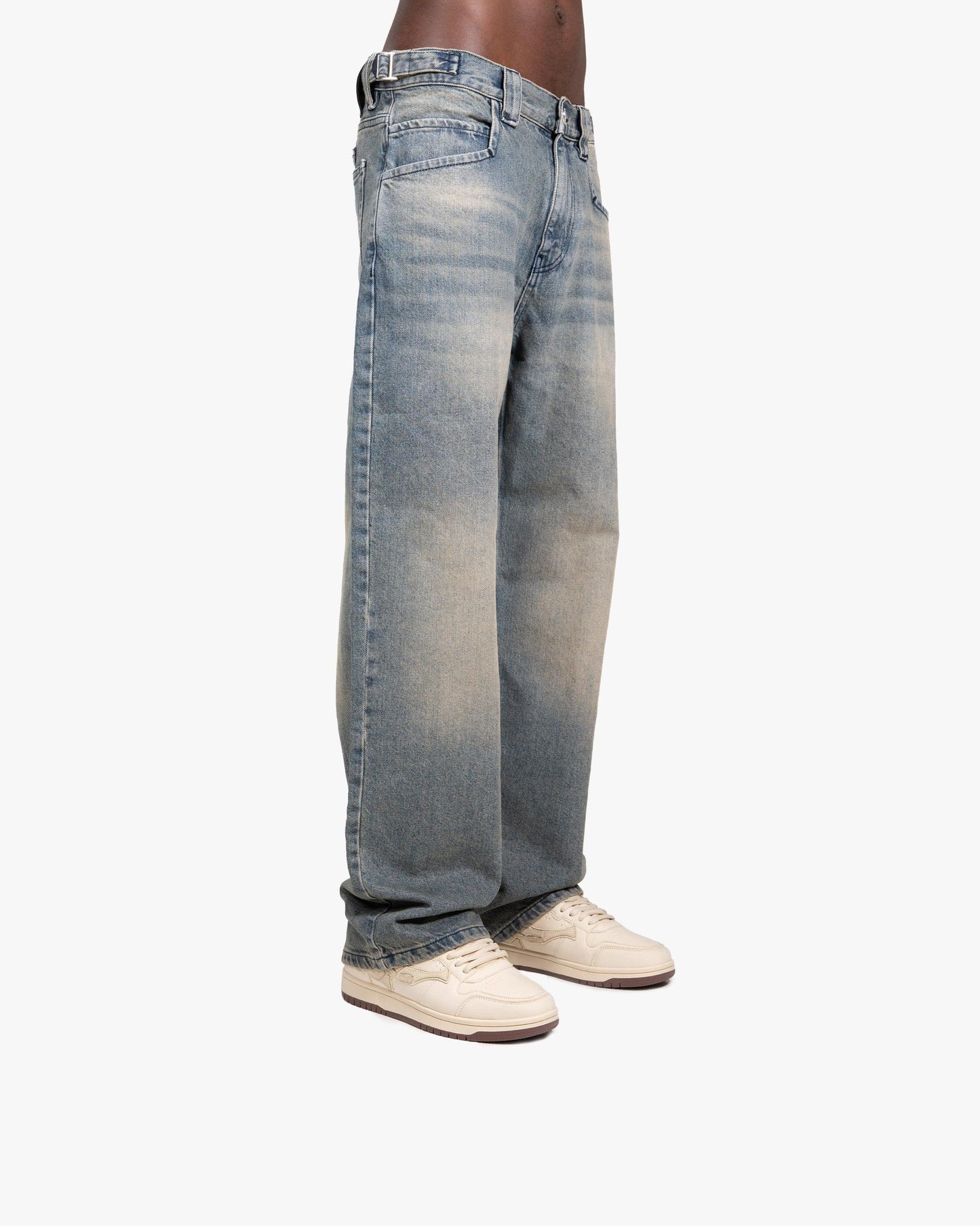 YELLOW TINTED DENIM