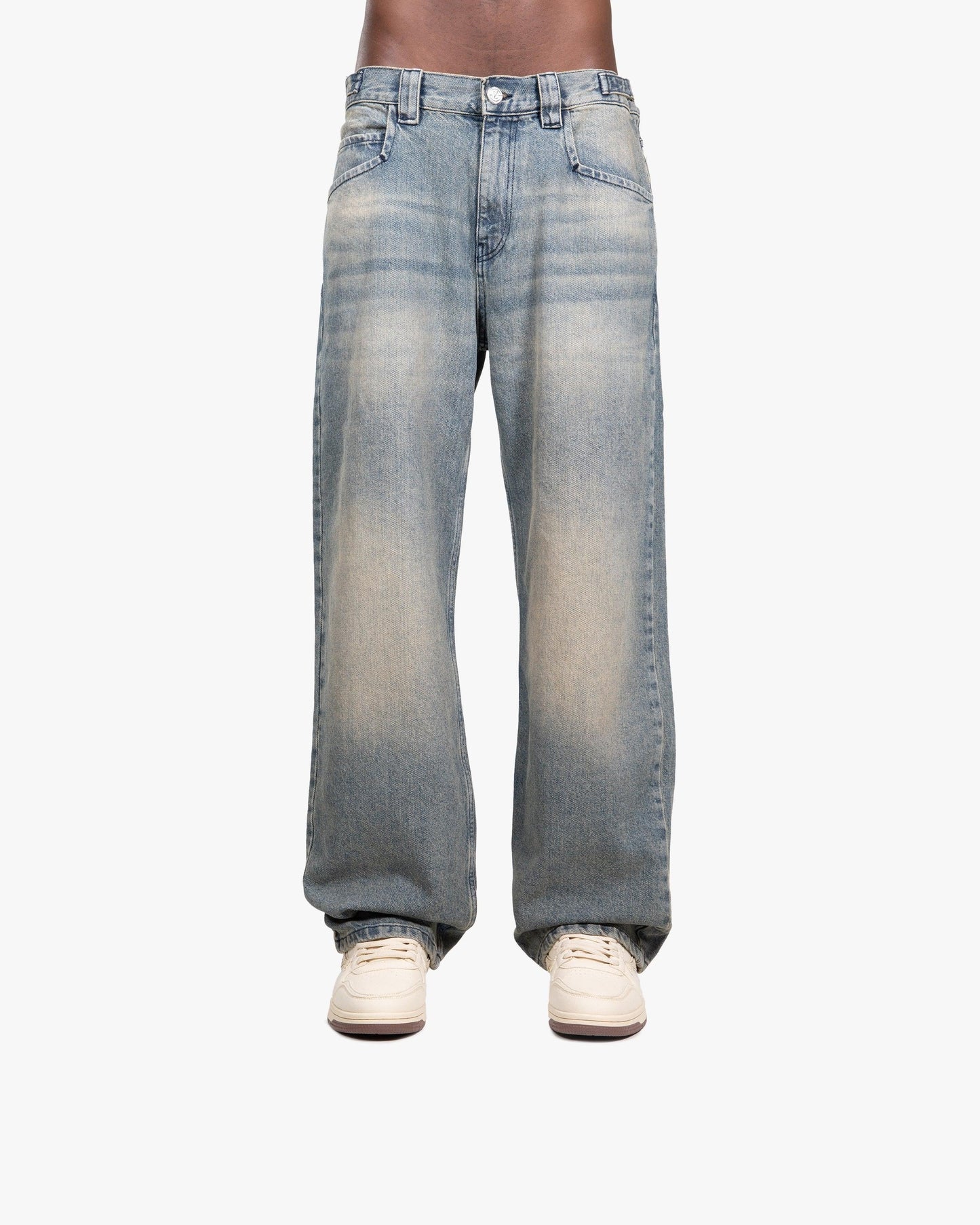 YELLOW TINTED DENIM