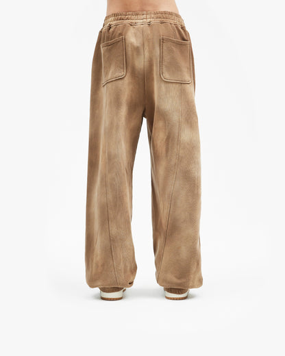 FADED WASH JOGGER BEIGE