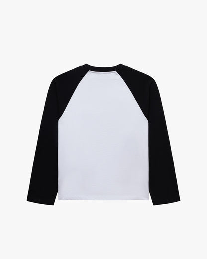 INTERNATIONAL LONGSLEEVE BLACK/WHITE