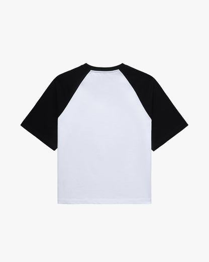 BICOLOR PUBLIC INSTITUTE TEE BLACK/WHITE