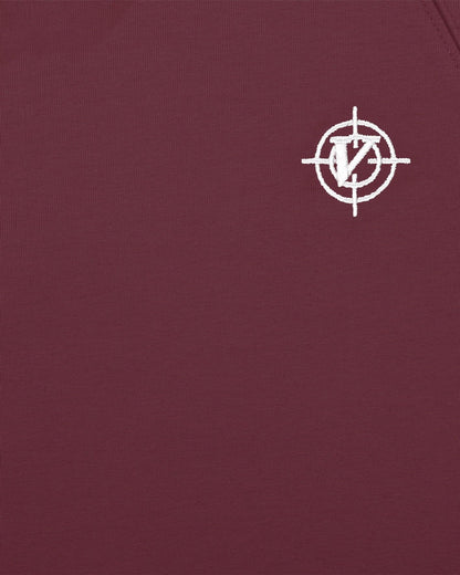 T-SHIRT WINE RED