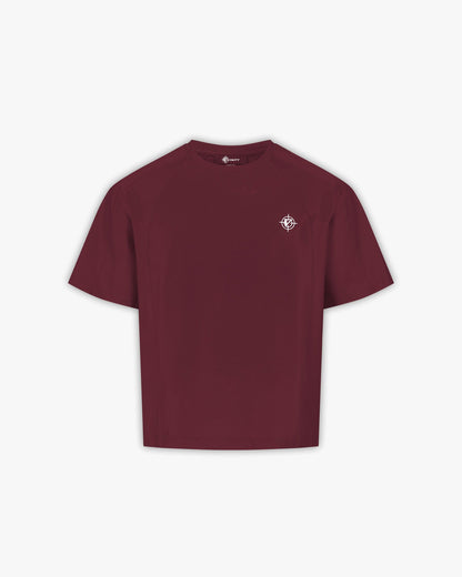 T-SHIRT WINE RED