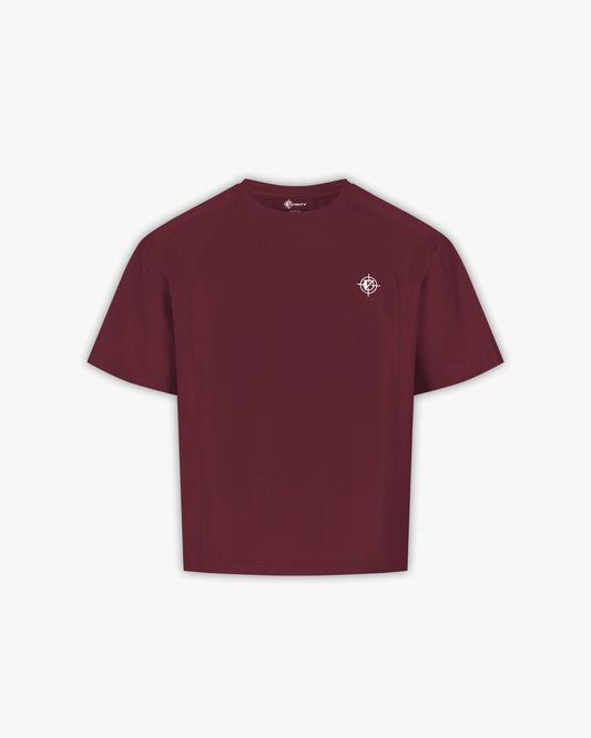 T-SHIRT WINE RED