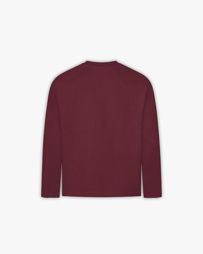 LONGSLEEVE WINE RED