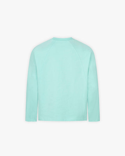 LONGSLEEVE TURQUOISE