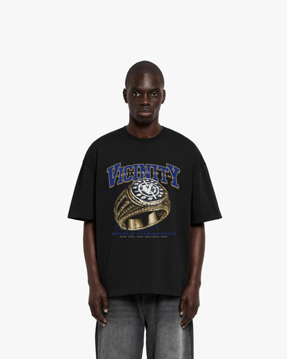 CHAMPION RING TEE BLACK
