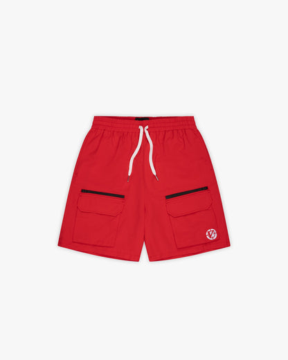 CARGO SWIMSHORTS STRAWBERRY