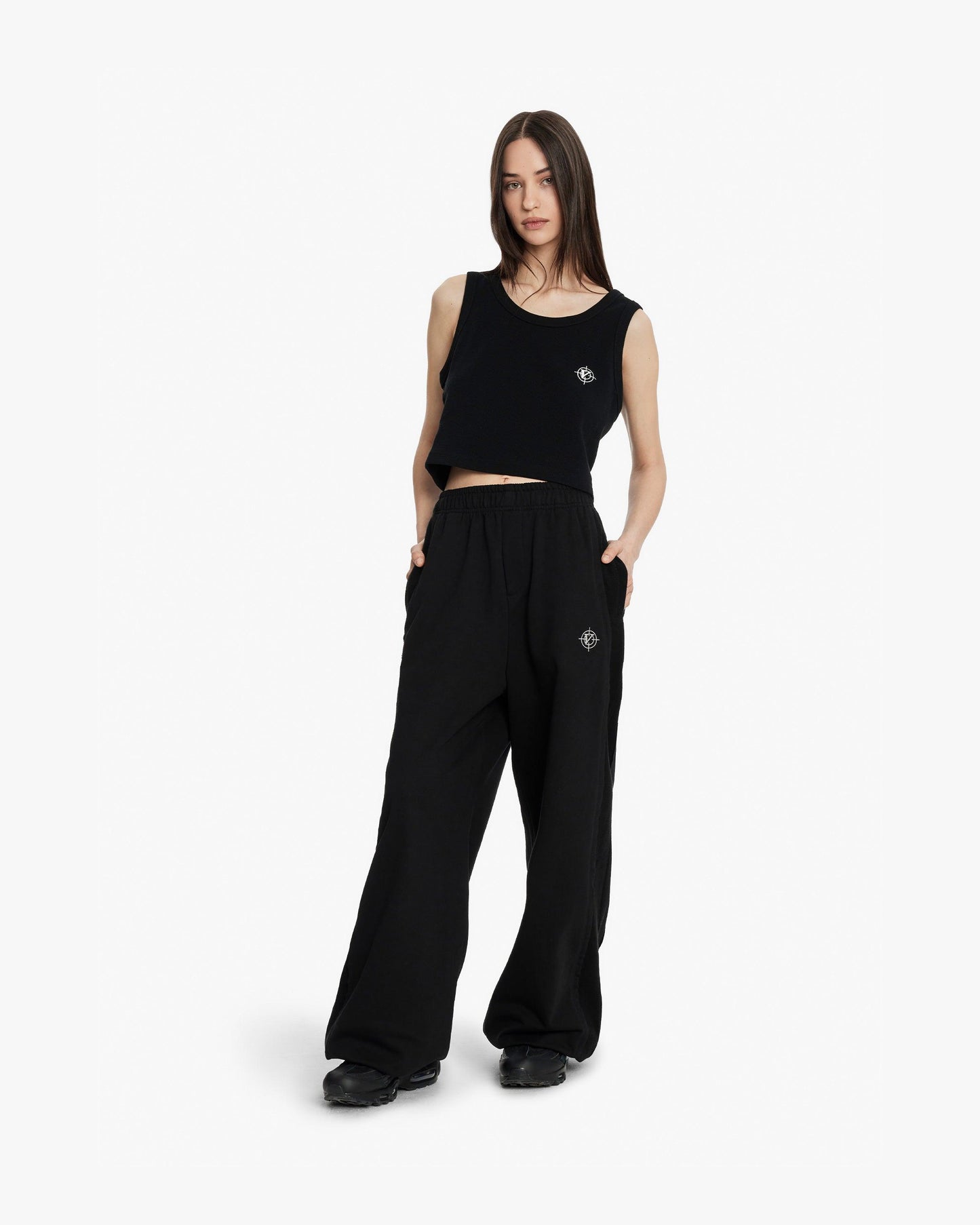 CROP TANKTOP DOUBLE PACK (BLACK & WHITE)
