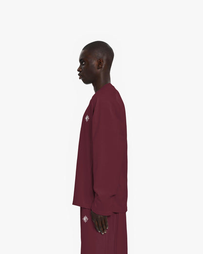 LONGSLEEVE WINE RED