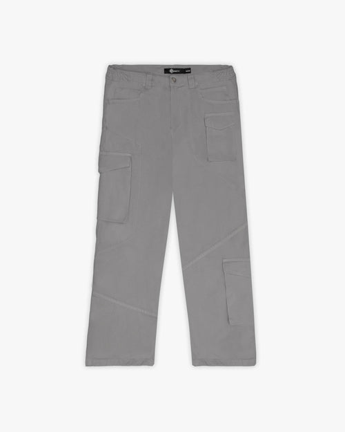 ASYMETRICAL CARGOPANTS DARK GREY