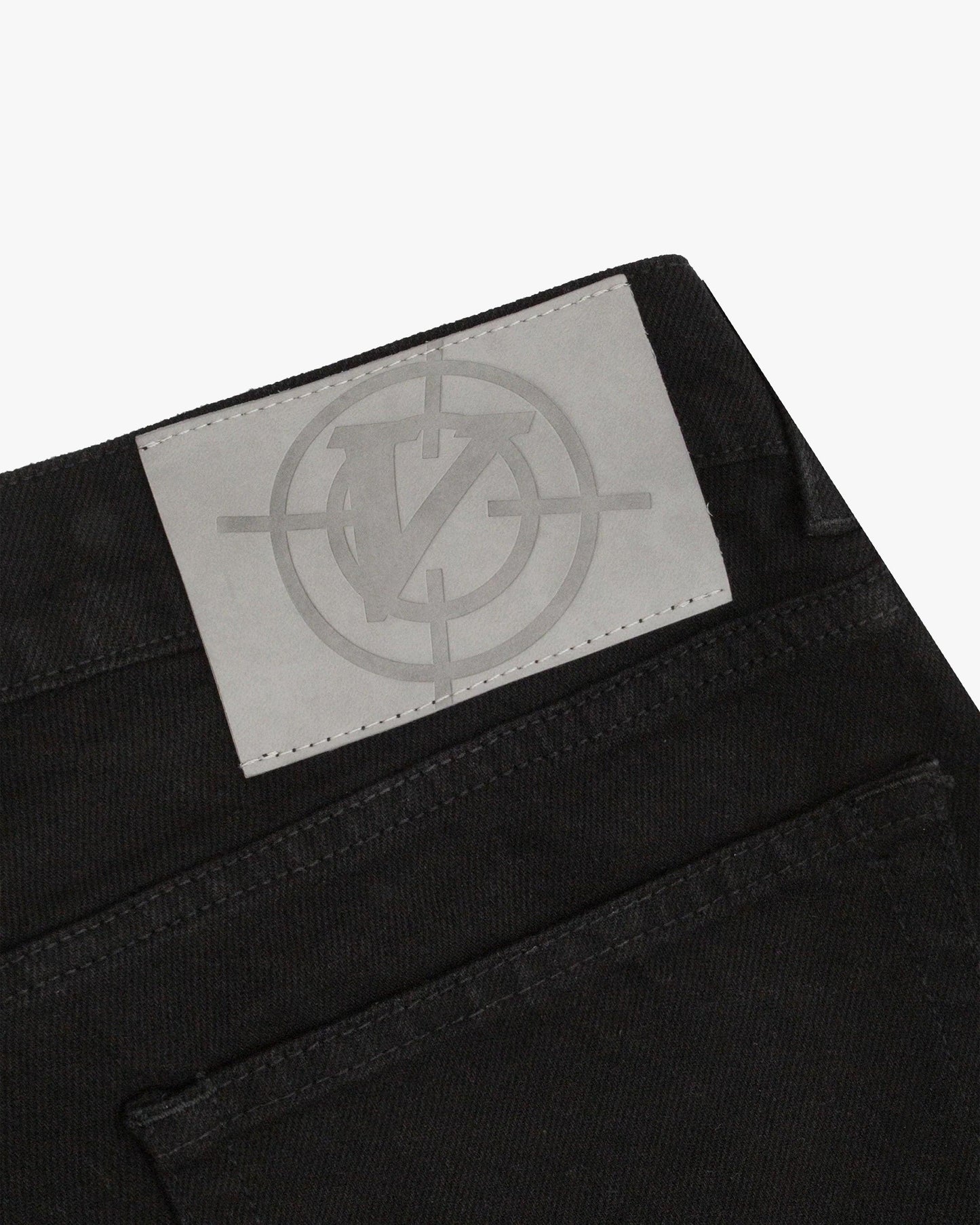 FLARED CARPENTER CARGOPANTS BLACK
